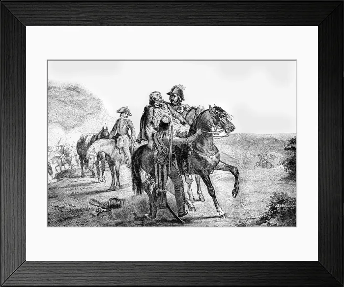 Framed Print : Death of General Marceau, 21st September 1796 (1882-1884) Framed Print : Death of General Marceau, 21st September 1796 (1882-1884)