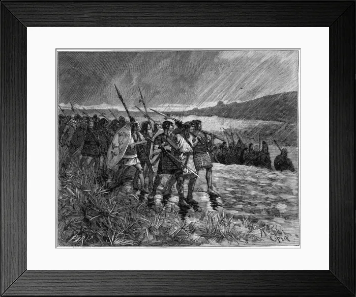 Framed Print : Invasion of the Alans or Visigoths, Gaul, early 5th century (1882-1884) Framed Print : Invasion of the Alans or Visigoths, Gaul, early 5th century (1882-1884)