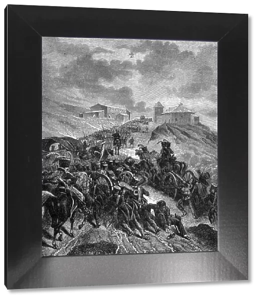 The French army crossing the Sierra Guadarrama, Spain, 22nd-24th September 1808 (1882-1884)
