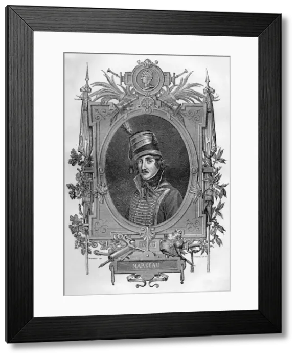 Framed Print : Francois Severin Marceau-Desgraviers, French revolutionary soldier, 1793 (1882-1884) Artist: Pannemaker Framed Print : Francois Severin Marceau-Desgraviers, French revolutionary soldier, 1793 (1882-1884) Artist: Pannemaker