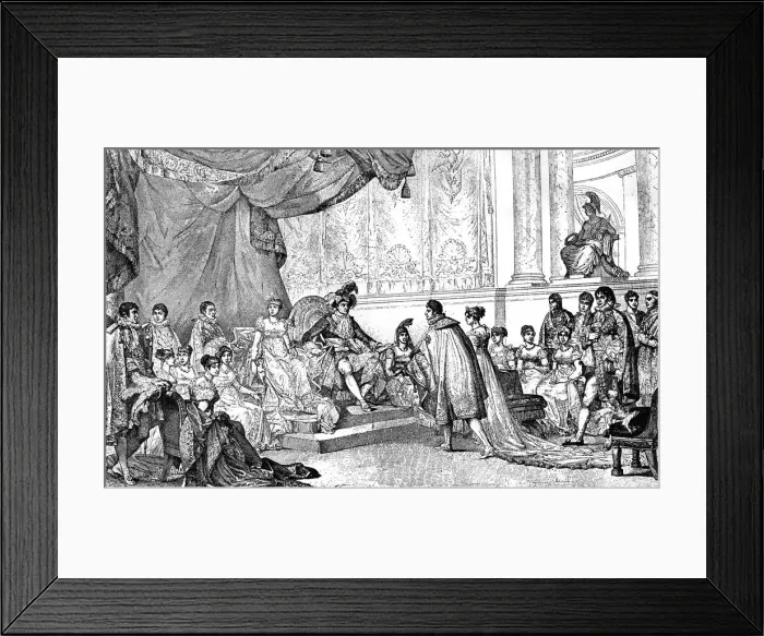Framed Print : The wedding of Jerome Bonaparte, 22nd August 1807 (1882-1884) Framed Print : The wedding of Jerome Bonaparte, 22nd August 1807 (1882-1884)