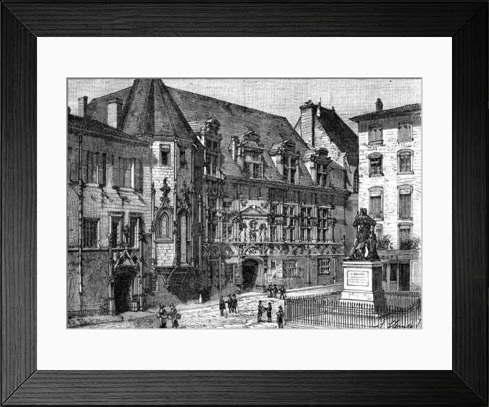 Framed Print : Palace of Justice of Grenoble, France, 1882-1884 Framed Print : Palace of Justice of Grenoble, France, 1882-1884