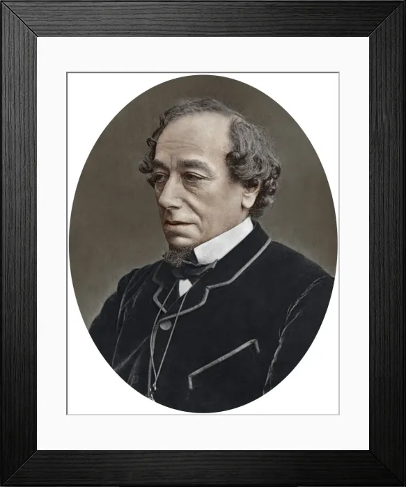 Framed Print : Benjamin Disraeli, Earl of Beaconsfield, British Conservative Prime Minister, 1881. Artist: Lock & Whitfield