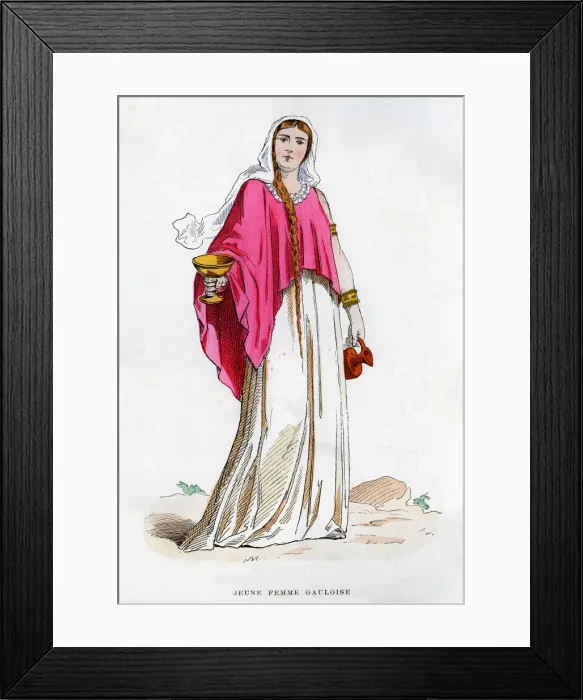 Framed Print : Young female Gaul, 1882-1884 Framed Print : Young female Gaul, 1882-1884