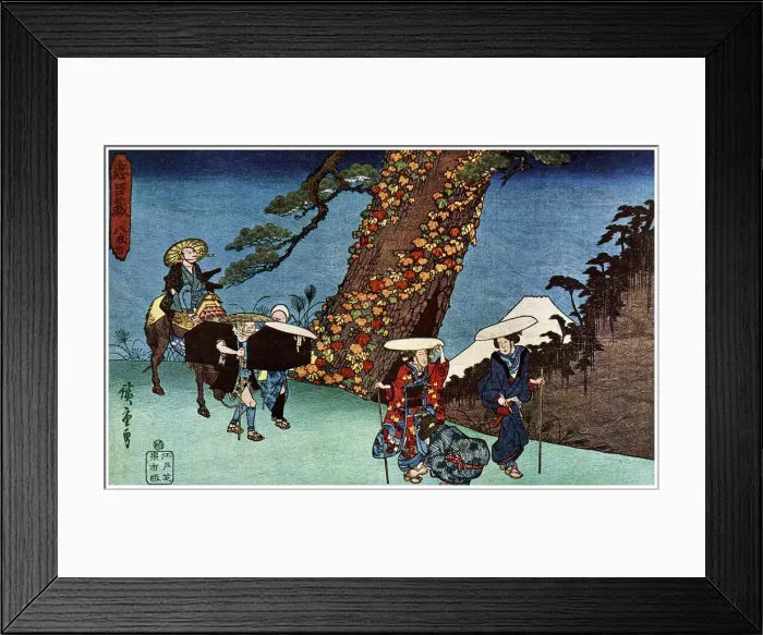Framed Print : Konami's Bridal Journey, 1836 (1925) Framed Print : Konami's Bridal Journey, 1836 (1925)