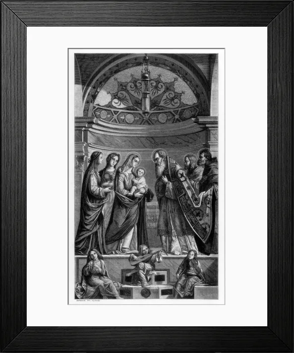 Framed Print : Presentation of Jesus in the Temple, 1510 (1870). Artist: Bertrand Framed Print : Presentation of Jesus in the Temple, 1510 (1870). Artist: Bertrand