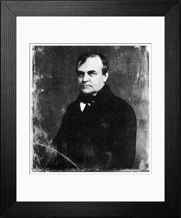 Framed Print : Portrait of a man, believed to be Joseph Bonaparte, c1860 (1955) Framed Print : Portrait of a man, believed to be Joseph Bonaparte, c1860 (1955)