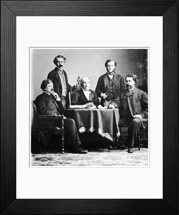 Framed Print : The Board of New York Police Commissioners, c1860 (1955) Framed Print : The Board of New York Police Commissioners, c1860 (1955)