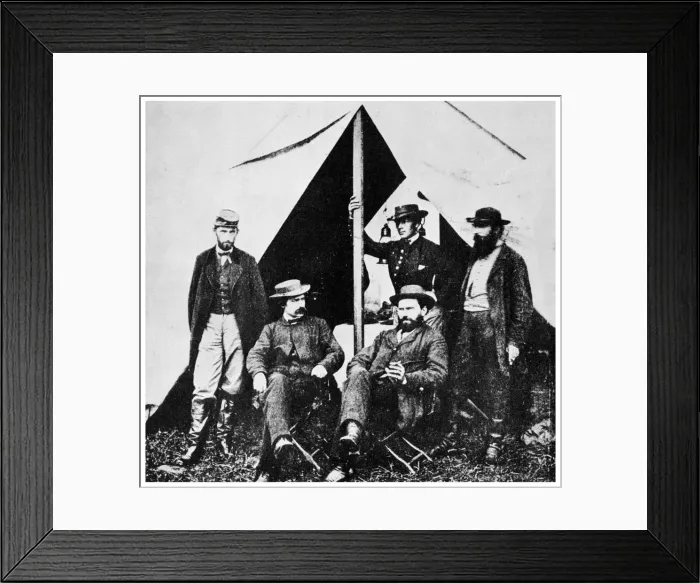 Framed Print : General McClellans headquarters, Antietam, Maryland, American Civil War, 1861-1862 (1955) Framed Print : General McClellans headquarters, Antietam, Maryland, American Civil War, 1861-1862 (1955)