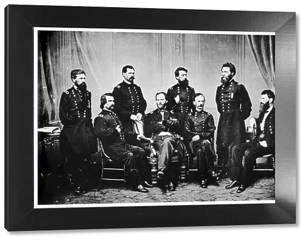 William Tecumseh Sherman and his Generals, American Civil War, 1865 (1955)