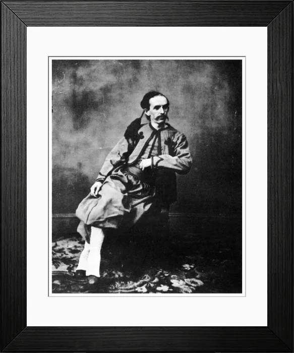 Framed Print : John Surratt, member of the Lincoln conspiracy, 1866 (1955)