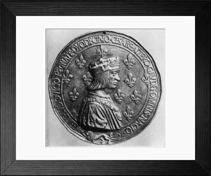 Framed Print : Louis XII, King of France, 1499 (1958) Framed Print : Louis XII, King of France, 1499 (1958)
