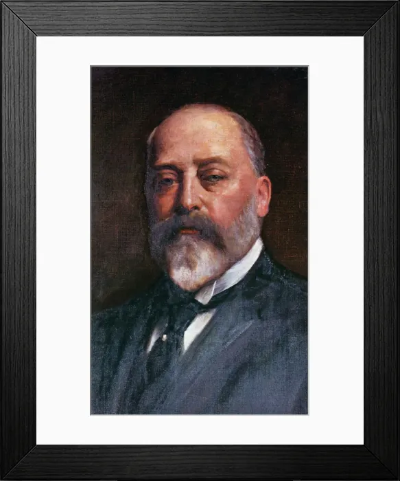 Framed Print : King Edward VII, c1902 (1964). Artist: Luke Fildes Framed Print : King Edward VII, c1902 (1964). Artist: Luke Fildes
