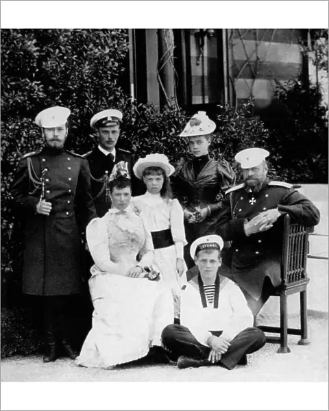 The Russian Imperial family, c1894 (1964)