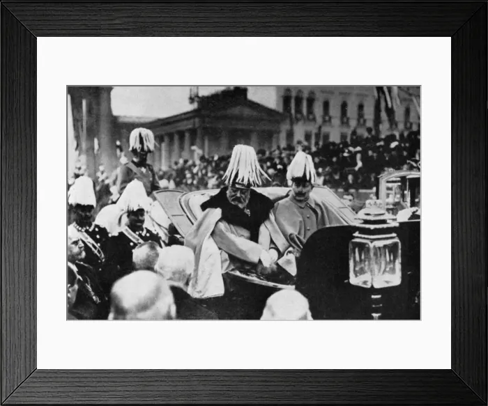 Framed Print : King Edward VII and Kaiser Wilhelm II in Berlin, February 1909 (1964) Framed Print : King Edward VII and Kaiser Wilhelm II in Berlin, February 1909 (1964)