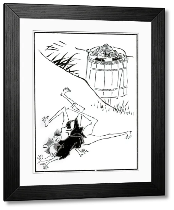 Framed Print : Toba-ye, a corpse revival, 1886 Framed Print : Toba-ye, a corpse revival, 1886