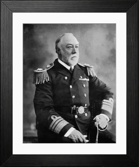 Framed Print : Vice-Admiral Sir Henry Fairfax, British naval officer, 1896. Artist: Symonds & Co