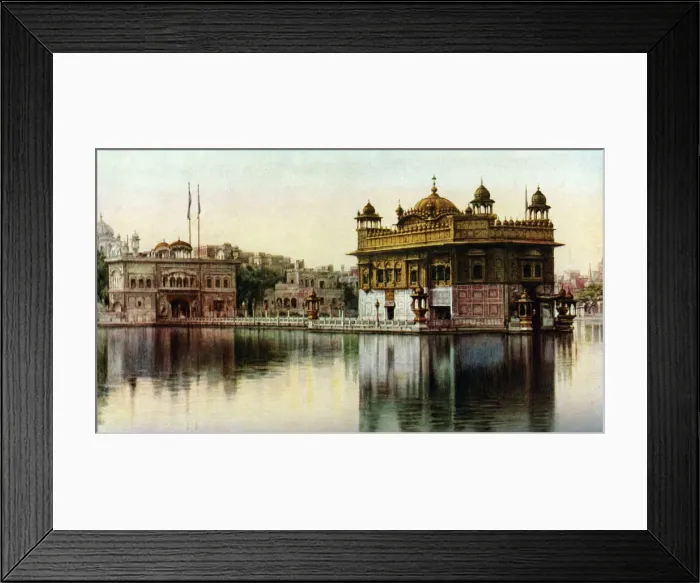 Framed Print : Golden Temple, Amritsar, Punjab, India, c1930s. Artist: E Candler Framed Print : Golden Temple, Amritsar, Punjab, India, c1930s. Artist: E Candler