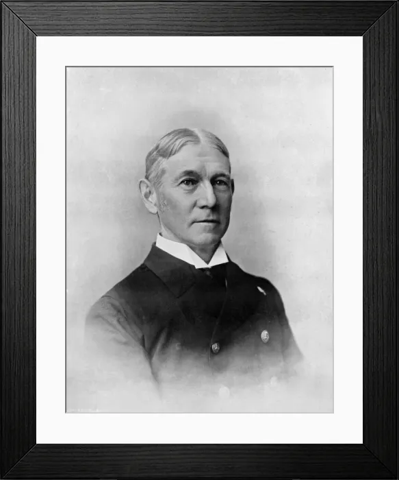 Framed Print : Rear-Admiral Compton Domvile, British naval officer, 1896. Artist: R Ellis Framed Print : Rear-Admiral Compton Domvile, British naval officer, 1896. Artist: R Ellis