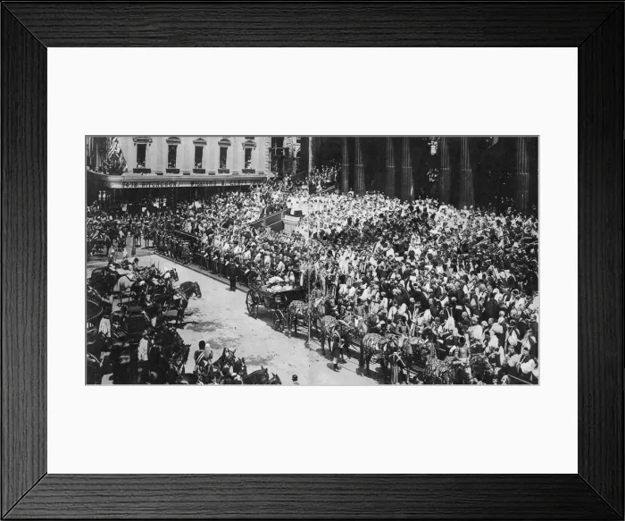 Framed Print : Queen Victorias Diamond Jubilee, 1897 (1937). Artist: Fox Framed Print : Queen Victorias Diamond Jubilee, 1897 (1937). Artist: Fox