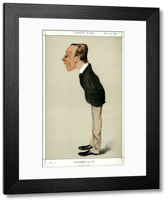 Framed Print : A Radical Leader, Henry Fawcett MP, British politician and economist, 1872. Artist: Melchiorre Delfico Framed Print : A Radical Leader, Henry Fawcett MP, British politician and economist, 1872. Artist: Melchiorre Delfico