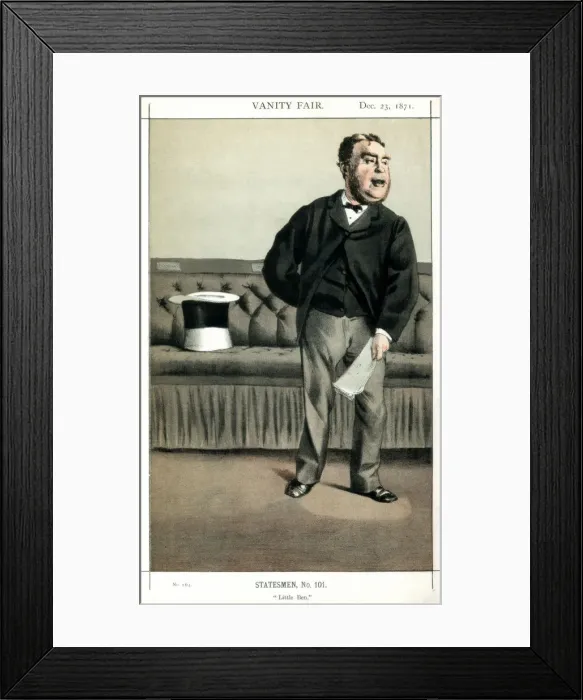 Framed Print : Little Ben, George Cavendish-Bentinck, British politician, 1871. Artist: Coide Framed Print : Little Ben, George Cavendish-Bentinck, British politician, 1871. Artist: Coide