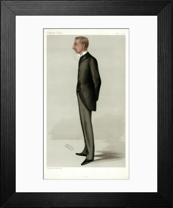 Framed Print : She Henry Rider Haggard, British author, 1887. Artist: Spy Framed Print : She Henry Rider Haggard, British author, 1887. Artist: Spy