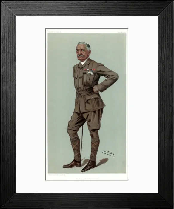 Framed Print : Soldier and Correspondent, Colonel Francis William Rhodes DSO, 1899. Artist: Spy Framed Print : Soldier and Correspondent, Colonel Francis William Rhodes DSO, 1899. Artist: Spy