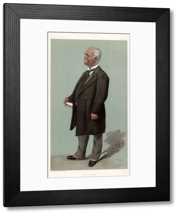 Framed Print : Union Steamship Sir Francis Henry Evans, British businessman and politician, 1896. Artist: Spy Framed Print : Union Steamship Sir Francis Henry Evans, British businessman and politician, 1896. Artist: Spy