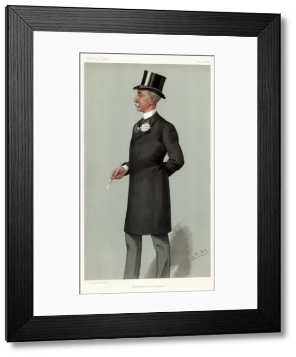Framed Print : The Member for Scotland, Sir Lewis McIver, Scottish politician, 1896. Artist: Spy Framed Print : The Member for Scotland, Sir Lewis McIver, Scottish politician, 1896. Artist: Spy