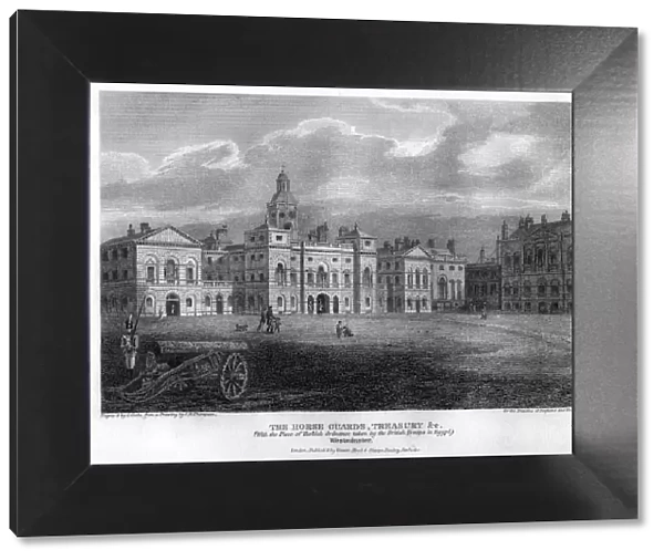 Horse Guards, Westminster, London, 1810. Artist: G Cooke