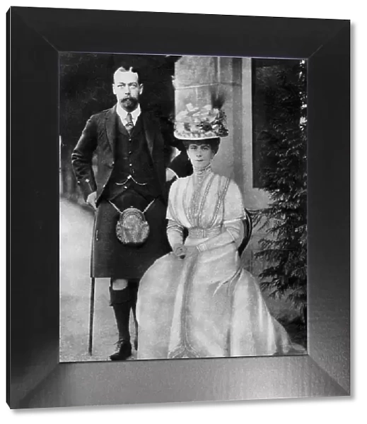 Prince and Princess of Wales, 1909 (1937). Artist: W&D Downey
