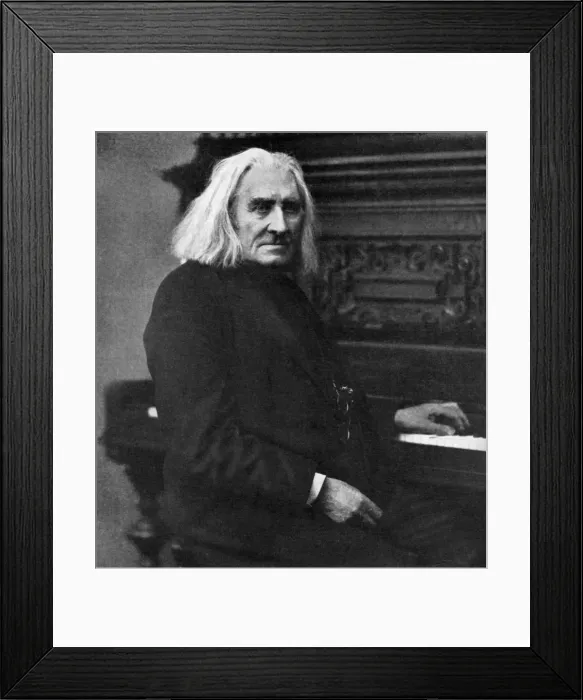 Framed Print : Franz Liszt, Hungarian pianist and composer, 1886 (1951) Framed Print : Franz Liszt, Hungarian pianist and composer, 1886 (1951)