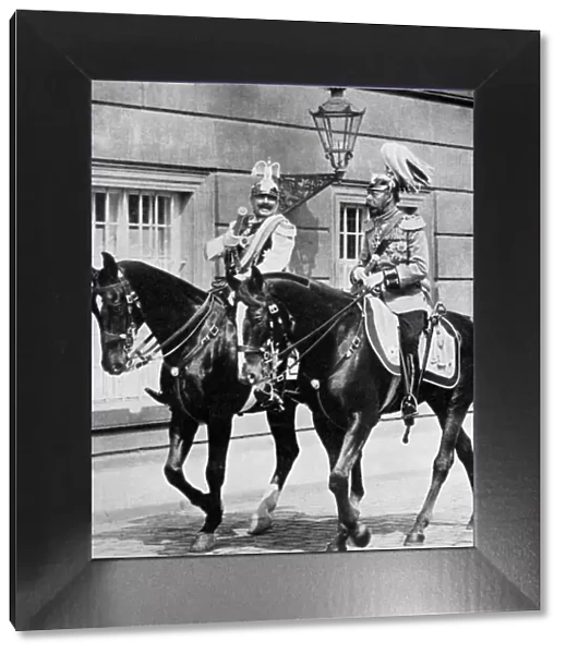 King George V of Great Britain and Kaiser Wilhelm II of Germany, 1913 (1951)