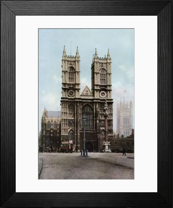 Framed Print : Westminster Abbey, London, c1930s. Artist: Donald McLeish Framed Print : Westminster Abbey, London, c1930s. Artist: Donald McLeish