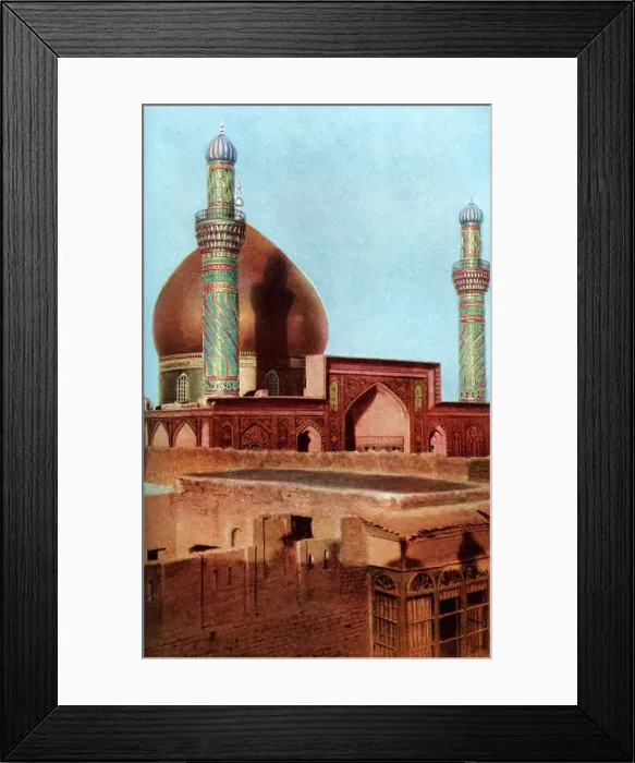 Framed Print : The al-Askari Mosque, Samarra, Iraq, c1930s Framed Print : The al-Askari Mosque, Samarra, Iraq, c1930s