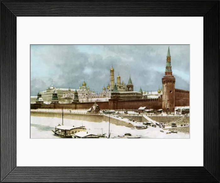 Framed Print : The Kremlin, Moscow, Russia, c1930s. Artist: Topical Press Agency Framed Print : The Kremlin, Moscow, Russia, c1930s. Artist: Topical Press Agency