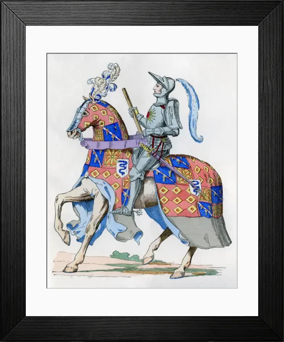 Framed Print : Pierre de Rohan, Marshal of France, 1475 (1882-1884) Framed Print : Pierre de Rohan, Marshal of France, 1475 (1882-1884)
