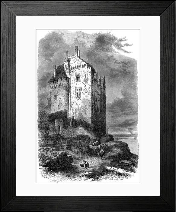 Framed Print : Chateau de Montsoreau, France, 15th century (1882-1884) Framed Print : Chateau de Montsoreau, France, 15th century (1882-1884)