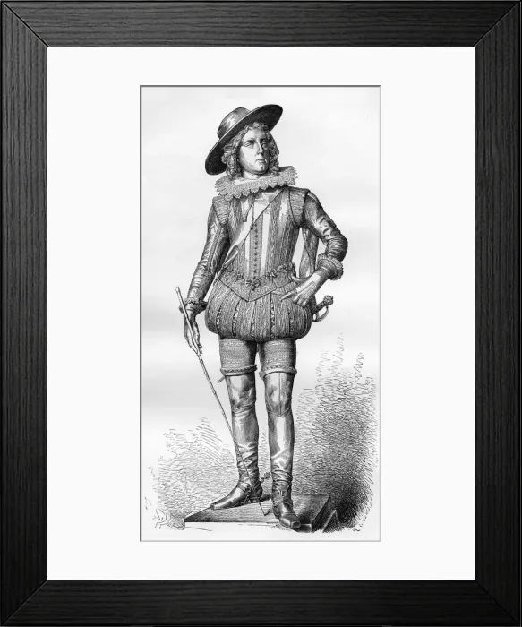Framed Print : Statue of Louis XIII of France, by Francois Rude, 19th century (1882-1884). Artist: Sellier Framed Print : Statue of Louis XIII of France, by Francois Rude, 19th century (1882-1884). Artist: Sellier