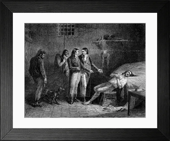 Framed Print : The death of the Marquis de Condorcet, 1794 (1882-1884) Framed Print : The death of the Marquis de Condorcet, 1794 (1882-1884)