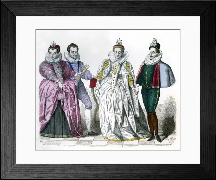 Framed Print : Louise of Lorraine, Duke of Guise, Marguerite de Vaudemont and Anne de Joyeuse, 1581 (1882-1884) Framed Print : Louise of Lorraine, Duke of Guise, Marguerite de Vaudemont and Anne de Joyeuse, 1581 (1882-1884)