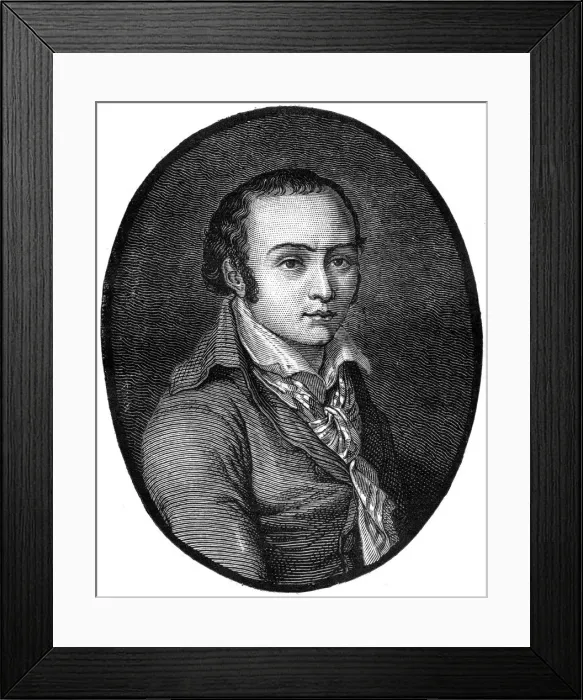 Framed Print : Andre Chenier, French poet, 18th century (1882-1884) Framed Print : Andre Chenier, French poet, 18th century (1882-1884)