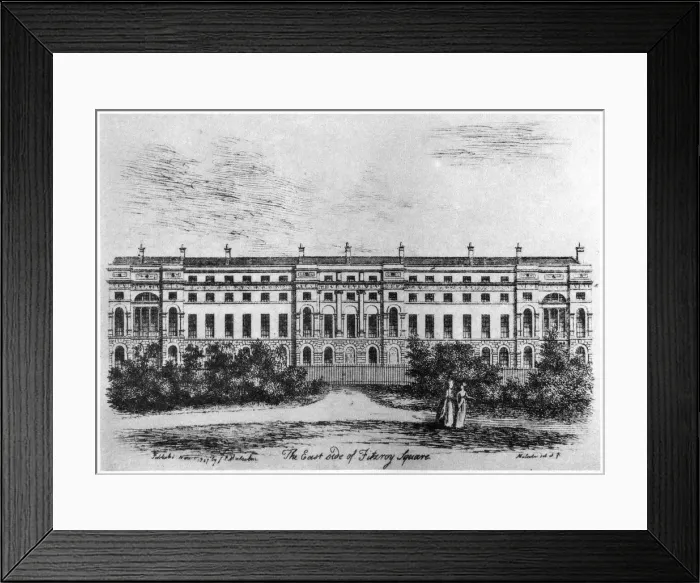 Framed Print : The east side of Fitzroy Square, London, 1807 (1907) Framed Print : The east side of Fitzroy Square, London, 1807 (1907)