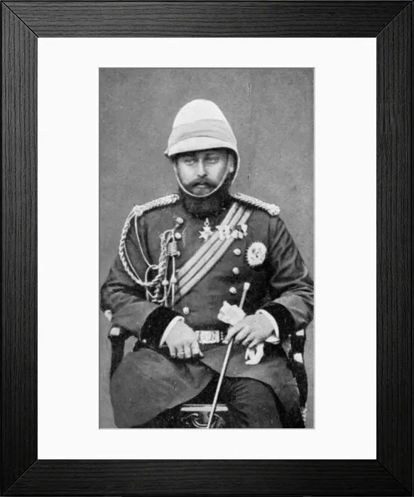 Framed Print : King Edward VII of the United Kingdom in military uniform, (1910) Framed Print : King Edward VII of the United Kingdom in military uniform, (1910)