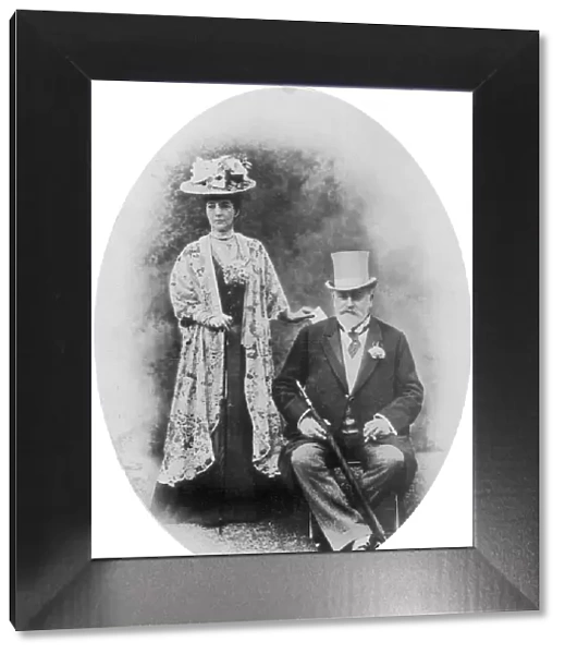 King Edward VII and Queen Alexandra, c1900s (1910). Artist: D Knights Whittome