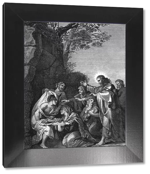 Christ raising Lazarus, 1814
