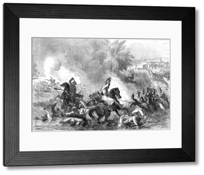 Framed Print : The sortie of the garrison of Jalalabad, Afghanistan, 1842 Framed Print : The sortie of the garrison of Jalalabad, Afghanistan, 1842