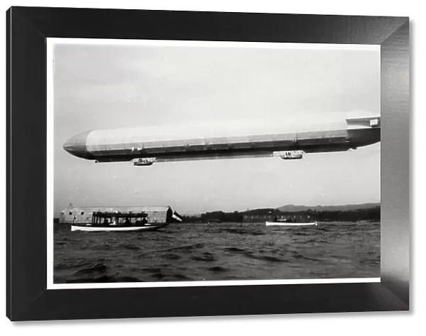 Zeppelin LZ3 airborne, Germany, c1906-1908 (1933)