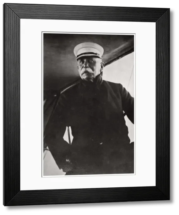 Framed Print : Portrait of Ferdinand, Graf von Zeppelin, early 20th century (1933) Framed Print : Portrait of Ferdinand, Graf von Zeppelin, early 20th century (1933)